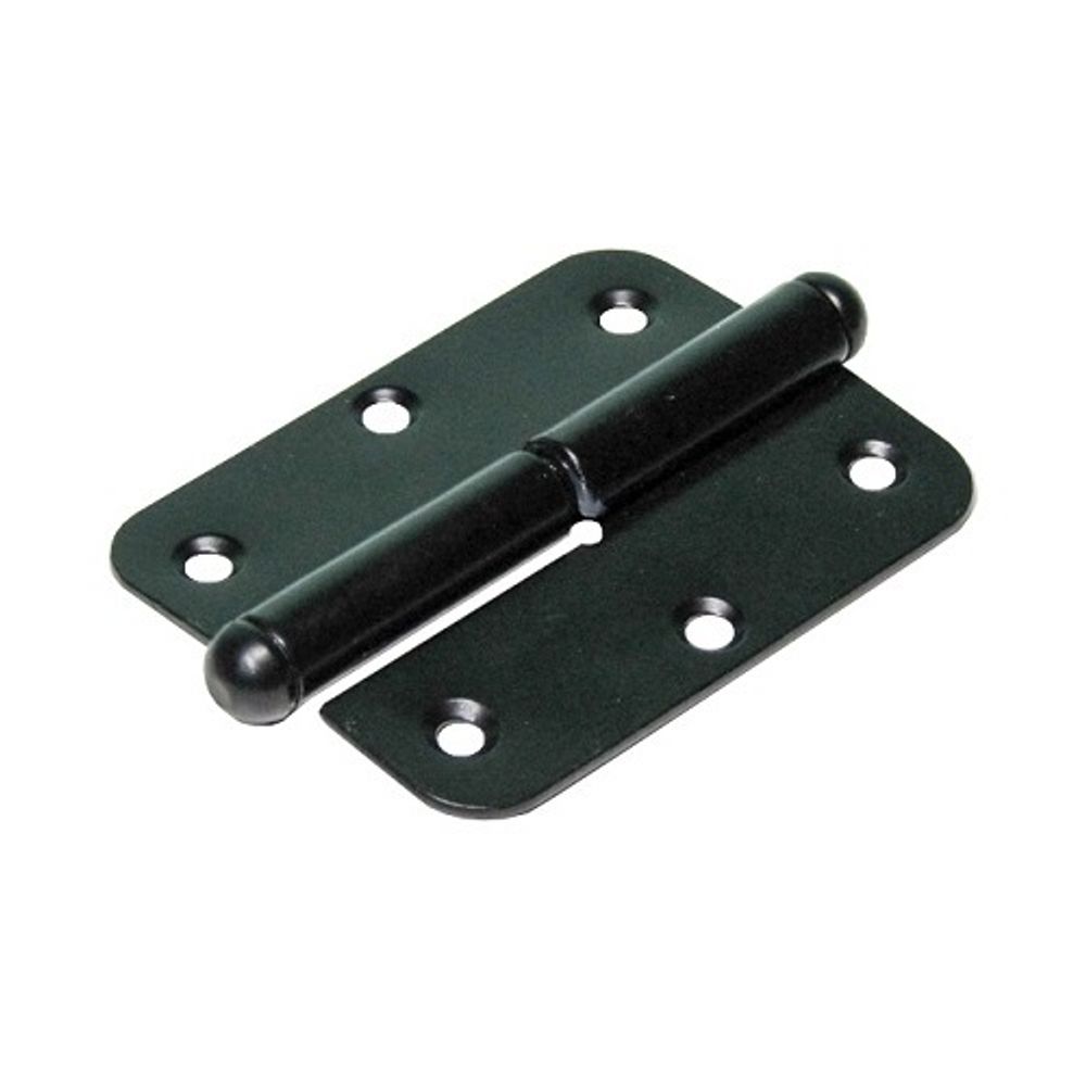 Петля накладная НОЭЗ ПН1-85-П черный матовый правая