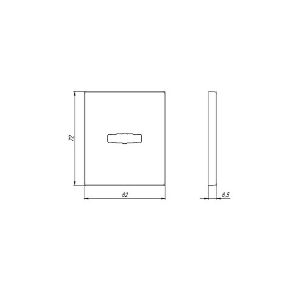 Декоративная накладка ARMADILLO PS Protector/USS BL черный /42987/