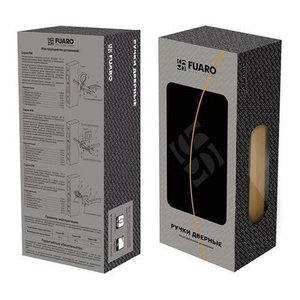 Ручка раздельная FUARO SOLO RM SN/CP-3 мат.никель/хром /23643/