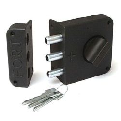 Замок накладной ЗН1-3-3/ФОРТ+