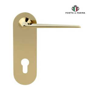 Ручка на планке PORTA DI PARMA Cono CYL PVD золото