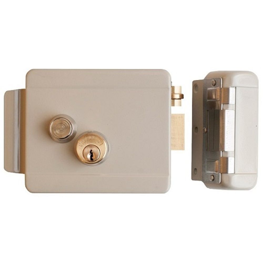 Замок накладной электромеханический FALCON FE-2369i универс.