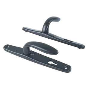 Нажимной гарнитур STUBLINA 1026.00.362 Е=85 мм антрацит (RAL 7024 матовый)