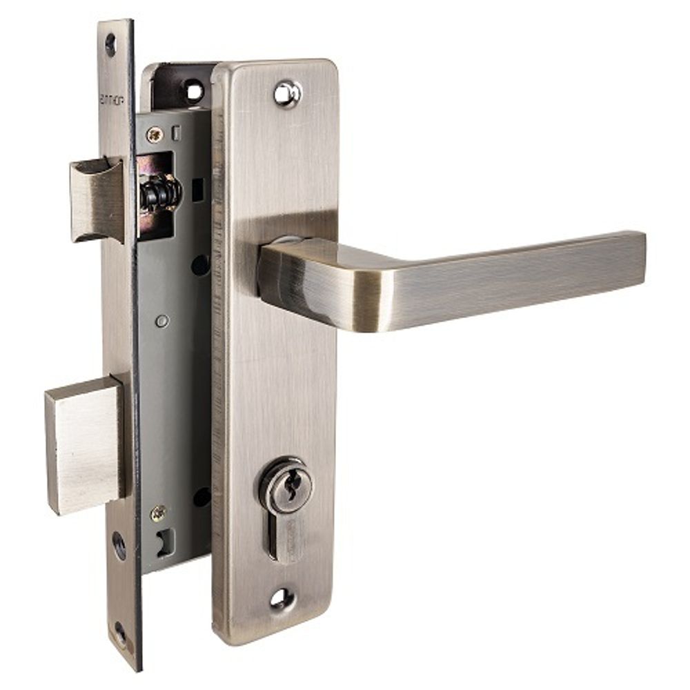 Замок врезной АЛЛЮР 126/1 AB ст.бронза