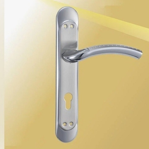 Ручки на планке DAMX 412L SN/CP мат.никель/хром