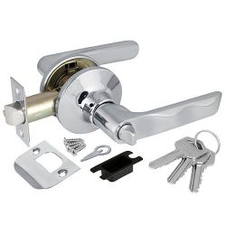 Ручка защелка PUNTO 6024 CP-E (кл./фик.) хром /36805/