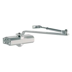 Доводчик дверной AJAX DCTR50-100 DA AL алюминий /58823/