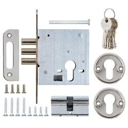 Замок врезной ПРОСАМ 89400 ЗВ1-2/11 с ц/м