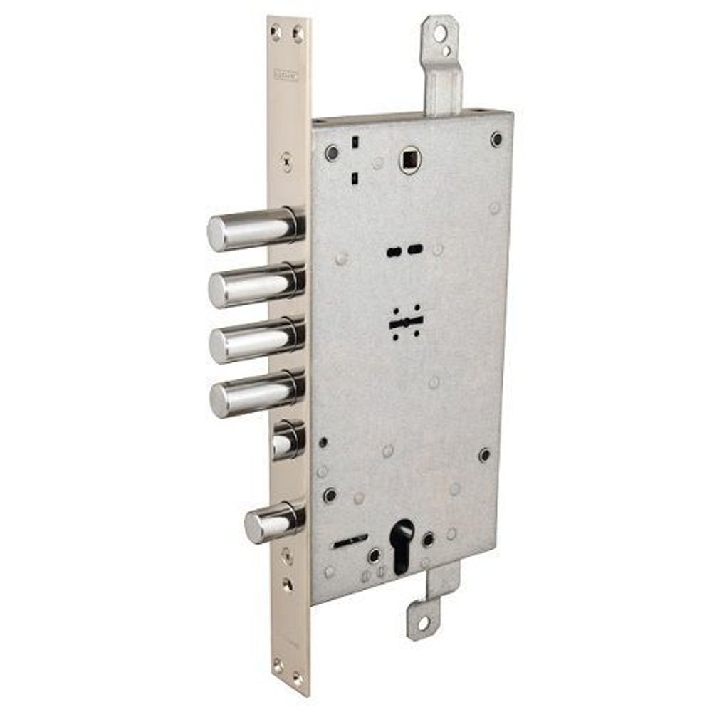 Замок врезной двухсистемный MOTTURA 54.787, ключ 60 мм /30815/