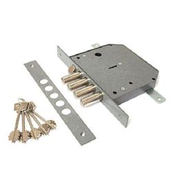 Замок врезной ГЕРИОН Эталон РТ б/р левый