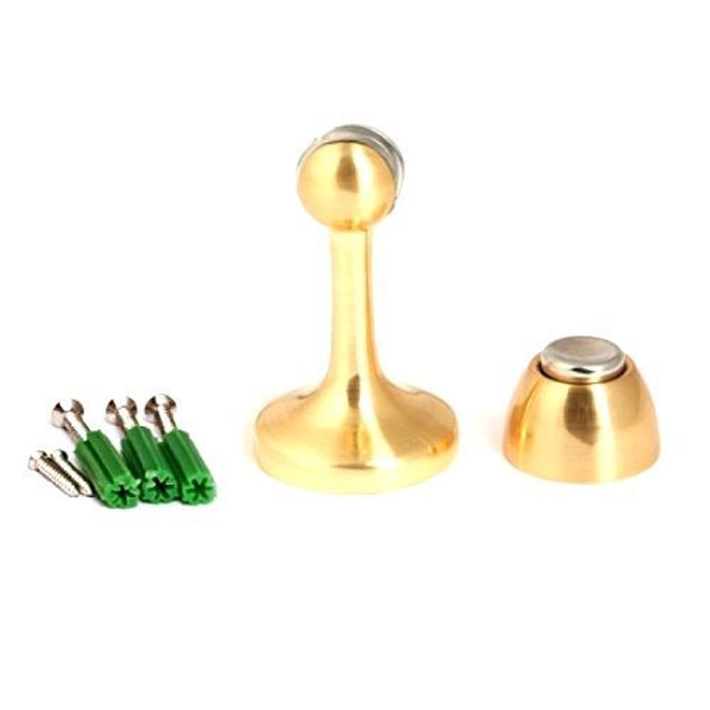 Упор дверной магнитный APECS DS-2761-M GM мат.золото