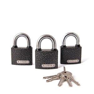 Замки навесные APECS PD-01-50 (3 замка + 5 кл.)