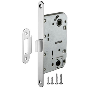 Защелка врезная AJAX METLM90-50 CP хром /49725/