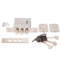 Замок врезной ПРОСАМ 70900 ЗВ8-8Д/13 полный комплект