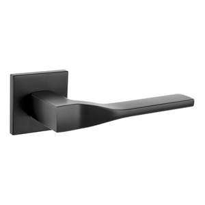 Ручка дверная RENZ SLIM 324-03 B "Турин" (черный)