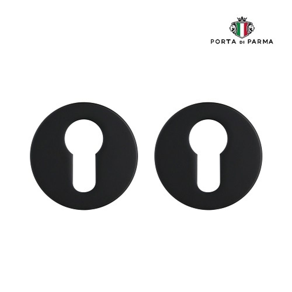 Накладка под цилиндр PORTA DI PARMA CYL.01.03 BL черный