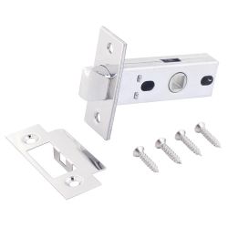 Защелка врезная АЛЛЮР АРТ L45-8 CP хром