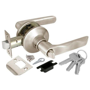 Ручка защелка PUNTO 6024 SN-E (кл./фик.) мат.никель /36819/