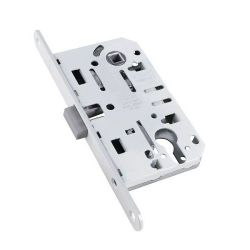 Замок межкомнатный под цилиндр AGB MEDIANA POLARIS B06103.50.91.567