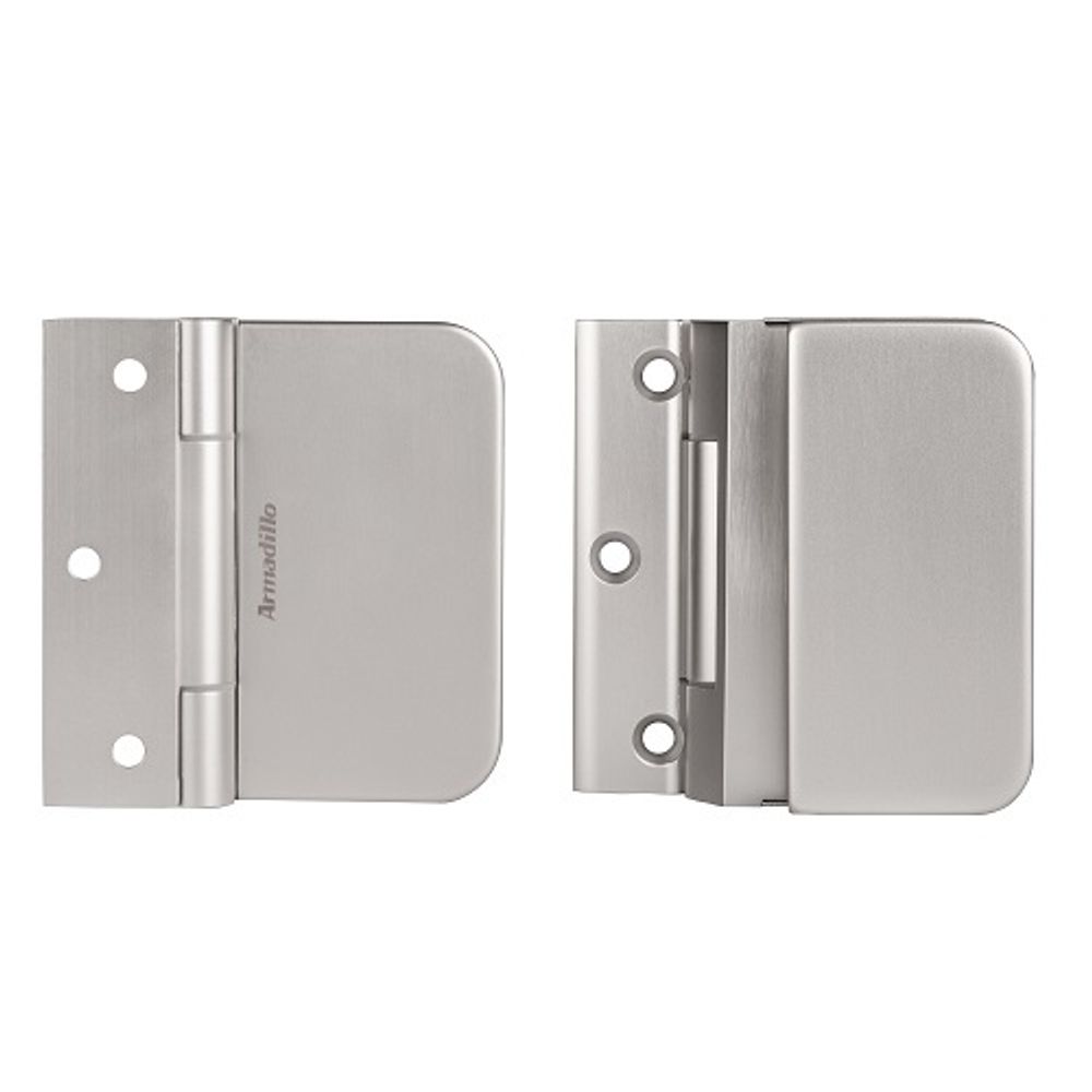 Петля для стеклянной двери ARMADILLO SPACE.GL.H01 AL (алюминий) /57915/ ( 2шт )
