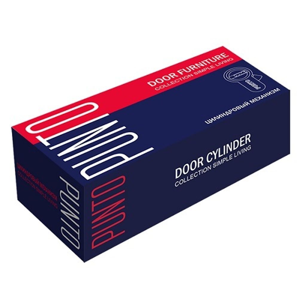 Цилиндровый механизм с вертушкой PUNTO A202/100 mm (50+10+40) SN мат.никель 5 кл. /34567/