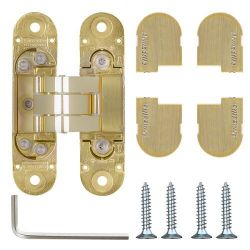 Петля скрытой установки ARMADILLO U3D4000 SG мат.золото /38667/ (1 шт)