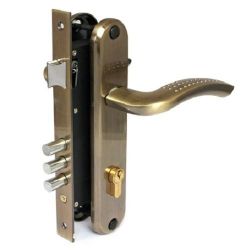 Замок врезной APECS 2227/60 AB бронза