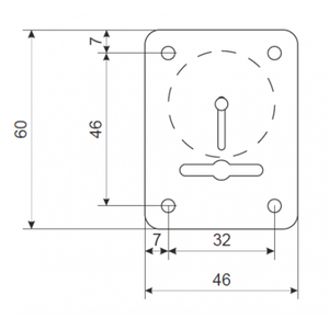 Накладка декоративная APECS DP-S-01 G shutter золото (1 шт)