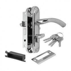 Замок врезной AVERS 0827/60-C NI никель