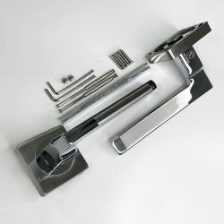 Ручка раздельная BASARA R06.031 SN/CP мат.никель/хром