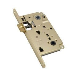 Замок межкомнатный AGB WC CENTRO B01013.50.03 защёлка вверху