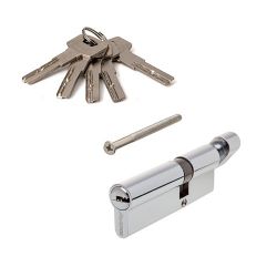 Цилиндровый механизм с вертушкой AVERS ZM-90(35C/55)-C-CR хром 5кл.