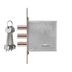 Замок врезной доп. сувальдный 07 RIGGER