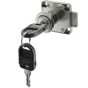 Замок мебельный 138-22 хром мастер система