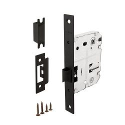 Защелка врезная FUARO P72-50 BL черный /42359/