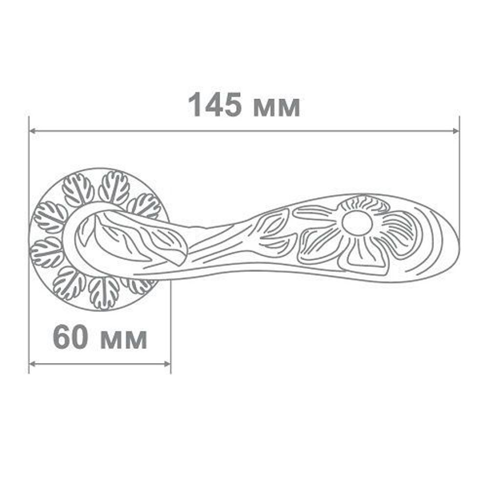 Ручка Медио 274 BCF золотая бронза
