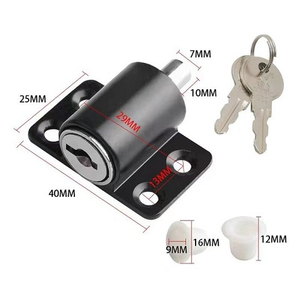 Замок для раздвижных дверей (витрин, окон)