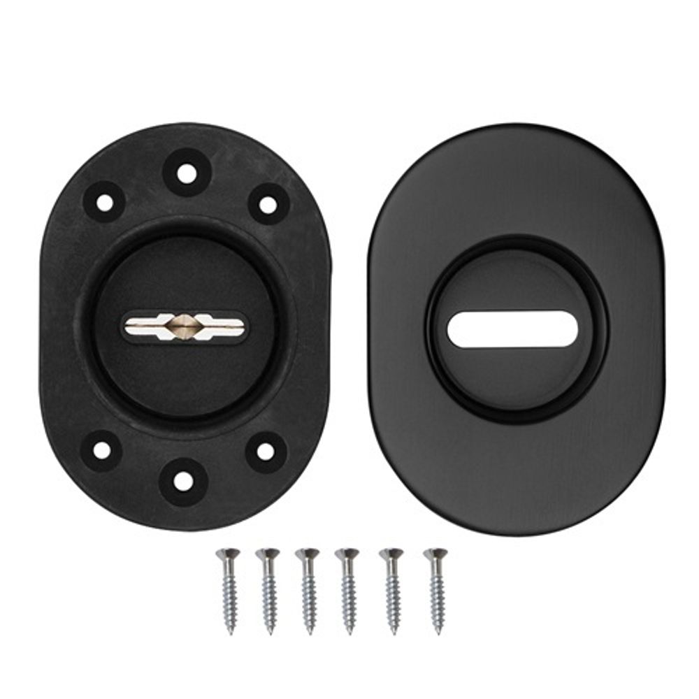 Декоративная накладка FUARO ESC 477-S-auto RLR BL-24 черный /48327/ (1 шт)