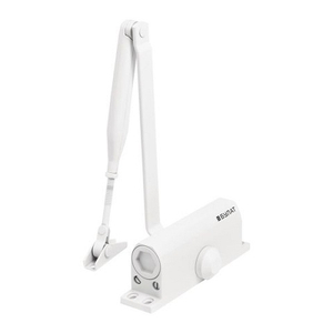 Доводчик дверной БУЛАТ ULTIMATE ДД-100 A-W (40-120кг) белый, морозостойкий