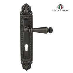 Ручка на планке PORTA DI PARMA Ninfa CYL MAB мат. бронза