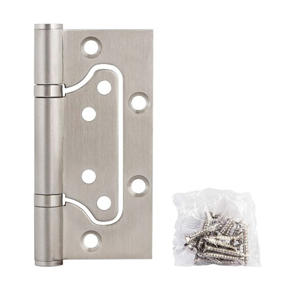 Петля универсальная без врезки FUARO 500-2BB 100x2,5 (INOX 304) нержавейка /44859/ (1 шт)