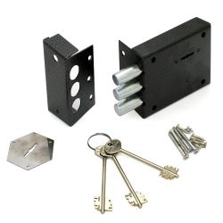 Замок накладной сувальдный KERBEROS 115.11.003 3кл.