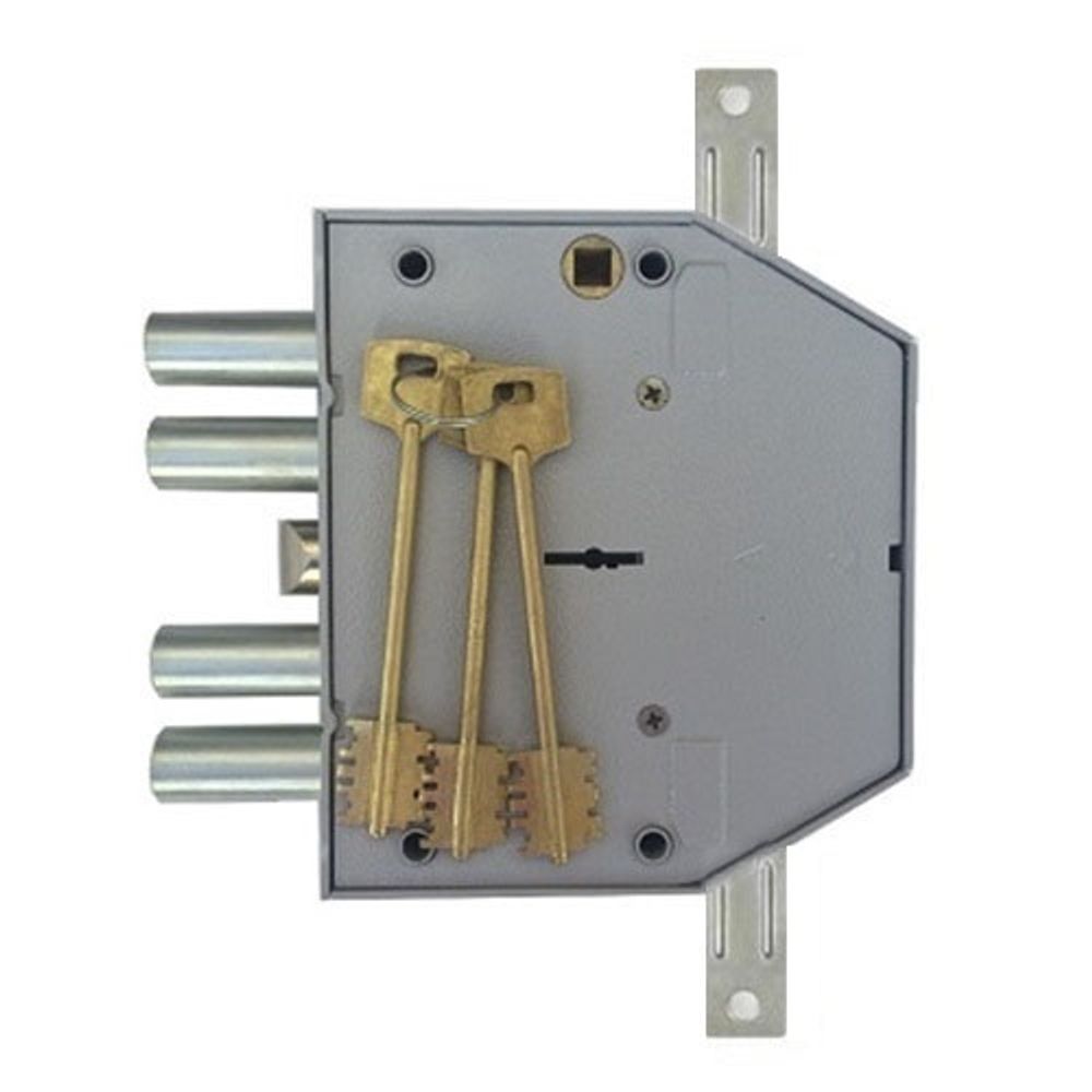 Замок накладной ЗГС "Гродно" 3кл. (тяги, защелка) ЛЕВЫЙ