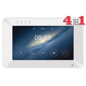 Монитор видеодомофона TANTOS Rocky HD VZ (белый), адаптированный, экран 7"