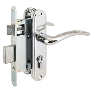 Замок врезной АЛЛЮР ЗВ4-132 CP хром