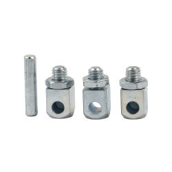 Петля шарнирная 302 10мм, М6, стальная