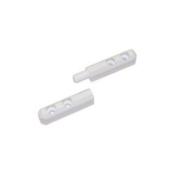 Петля ПВХ для москит.сетки, белая (1 шт)