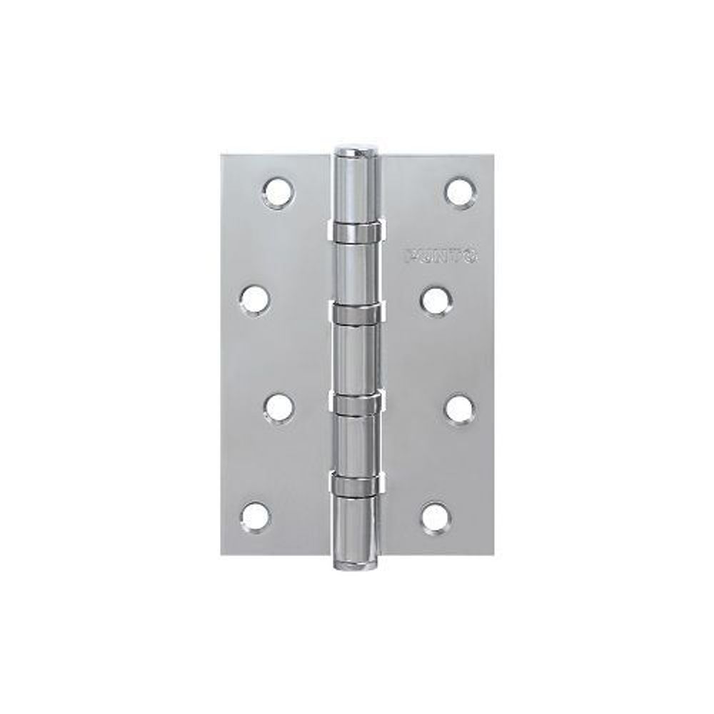 Петля дверная универсальная PUNTO 4B 100х70х2,5 CP хром