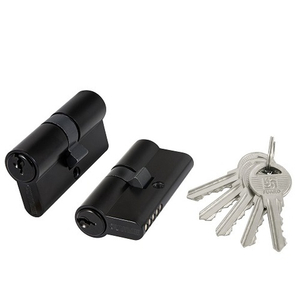 Цилиндровый механизм FUARO 100 ZA 70 (30+10+30) BL черный 5 кл. /45435/