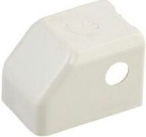 Накладка декор.нижн.петли на раме белая, малая, Интерника